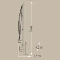 Cata CT-4682 150W 6400K Led Sokak Armatürü - 3