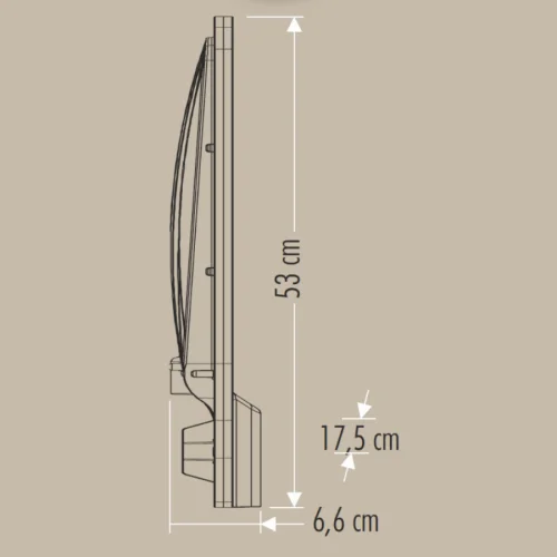 Cata CT-4682 150W 6400K Led Sokak Armatürü - 3