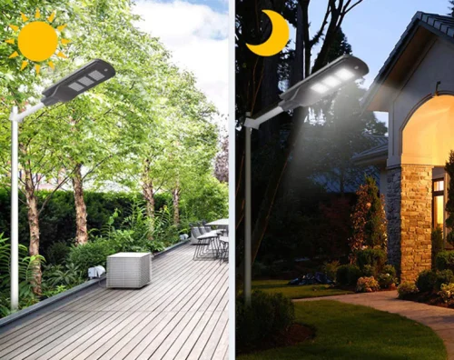 CATA CT-4692 18W 6400K Beyaz Işık Fotoselli Solar Led Sokak Armatürü 3000 Lümen IP65 - 2