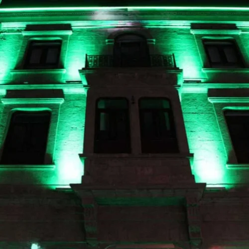 Cata CT-4696 60cm 24W Yeşil Işık Profesyonel Gold Wallwasher - 3