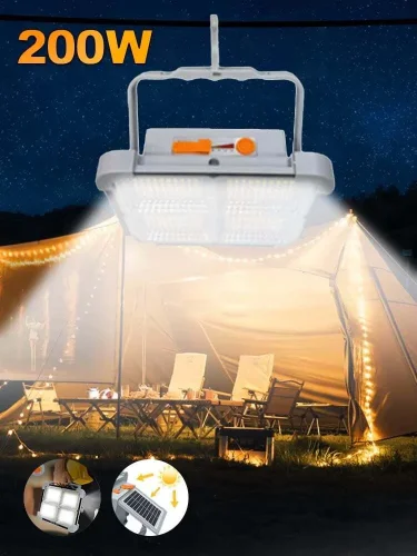 CATA CT-4698 200W 6400K Miami Solar Projektör 2200 Lümen IP44 - 6