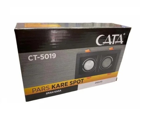 CATA CT-5019 İkili Siyah Spot Kasası - 2