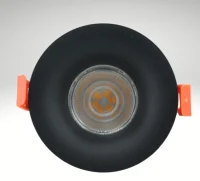 CATA CT-5091 Lion Siyah Yuvarlak Cam Spot Kasa - 1