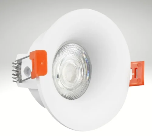 CATA CT-5093 Lion Beyaz Yuvarlak Cam Spot Kasa - 1