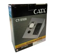 Cata CT-5109G Günışığı Ledli Üçgen Spot Satin Kasa (Çift Prizli) - 1
