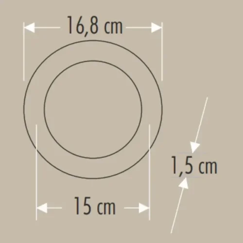 Cata CT-5147 12W 6400K Slim Led Panel Spot Armatür - 2