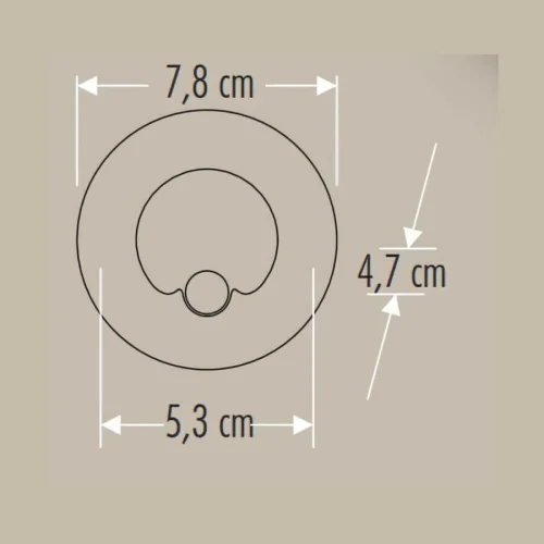 Cata CT-5174 1.5W 3200K Radar Sensörlü Koridor Aydınlatma - 2