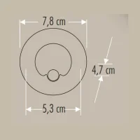 Cata CT-5174 1.5W 6400K Radar Sensörlü Koridor Aydınlatma - 2