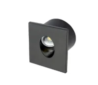 Cata CT-5179SB 3W Beyaz Ledli Koridor Armatürü Siyah Kasa - 1