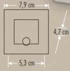 Cata CT-5183 1.5W 3200K Radar Sensörlü Fotoselli Koridor Aydınlatma - 2