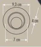 Cata CT-5200 7W 6400K Led Spot - 2