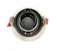 CATA CT-5221 Siyah-Beyaz Pars Yuvarlak Spot Kasası - 3