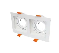 CATA CT-5237 Pars İkili Beyaz Spot Kasası - 1