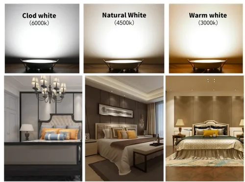 CATA CT-5257 6W 3 Renk Zebra Beyaz Kasa Led Spot 500 Lümen - 2