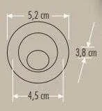 Cata CT-5268 1,5W 3200K Power Led Hareketli Ufo Spot - 2