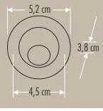 Cata CT-5268 1,5W Mavi Işık Hareketli Power Led Yıldız Spot - 2