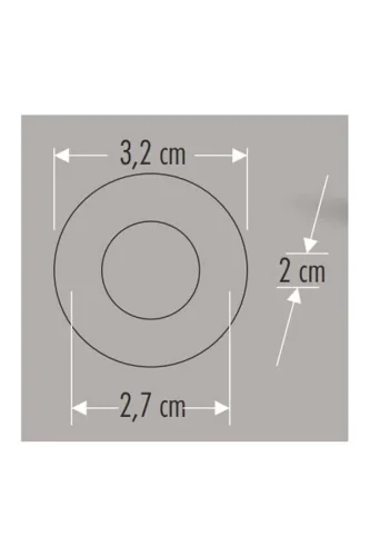 Cata CT-5270 1,5W 6400K Power Ledli Yıldız Spot Satin Kasa - 3