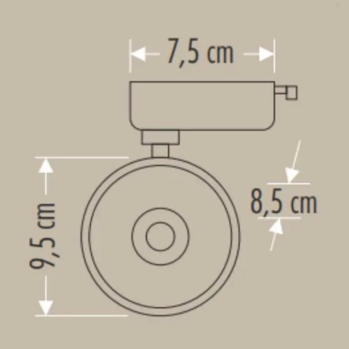 Cata CT-5314 33W 3200K Karina Ray Armatür - 2