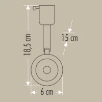 Cata CT-5338 25W 3000K Hermes Ray Spot Armatür - 2