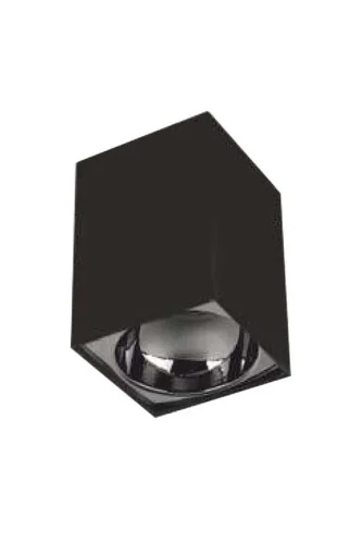 Cata CT-5420 Bergama Sıva Üstü Led Armatür Siyah+Platin Kasa - 1