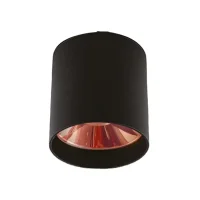 Cata CT-5421 Foça Sıva Üstü Armatür GU-10 Siyah + Bakır - 1