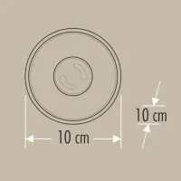 Cata CT-5421 Foça Sıva Üstü Armatür GU-10 Siyah + Bakır - 2