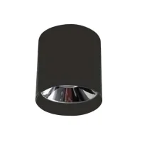 Cata CT-5421 Foça Sıva Üstü Armatür GU-10 Siyah-Platin - 1