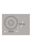 Cata CT-5421 Gu10 Beyaz Bakır Foça Sıva Üstü Armatür - 2