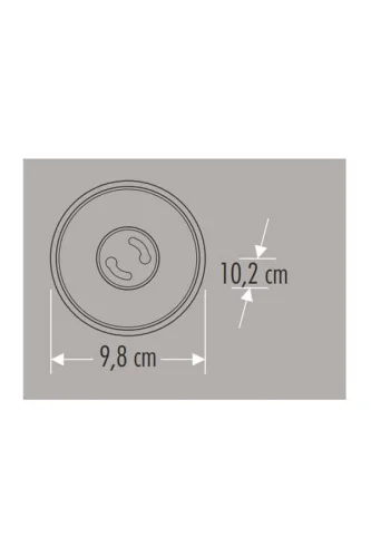 Cata CT-5421 Gu10 Beyaz Bakır Foça Sıva Üstü Armatür - 2