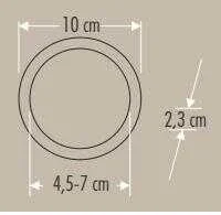 Cata CT-5645 6W 6400K Plus Ayarlanabilir Led Panel Spot Armatür - 3