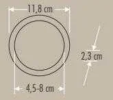 Cata CT-5646 9W 3200K Plus Led Spot Armatür - 3