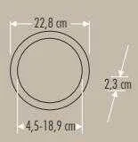Cata CT-5648 20W 3200K Plus Led Panel Armatür - 4