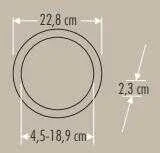 Cata CT-5648 20W 6400K Plus Led Panel Armatür - 3