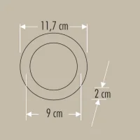 Cata CT-5650 10W 3000K Zümrüt Backlight Led Spot - 2