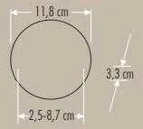 Cata CT-5661 20W 3200K Plus Led Panel - 2
