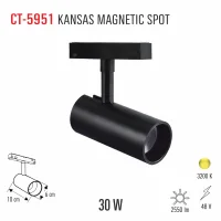 Cata CT-5951 30W Günışığı Atlanta Magnetic Spot - 1