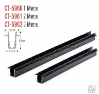 Cata CT-5960 Orlando Siyah Magnetic Ray 1 Metre - 1