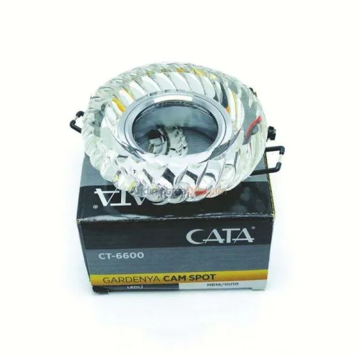 CATA CT-6600 Led Efektli Gardenya Cam Spot Kasa - 1