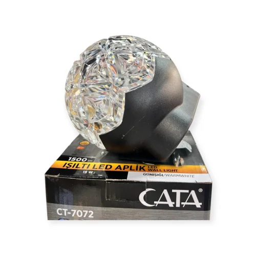 CATA CT-7072 15W 3200K Işıltı Led Aplik 1500 Lümen IP44 - 5