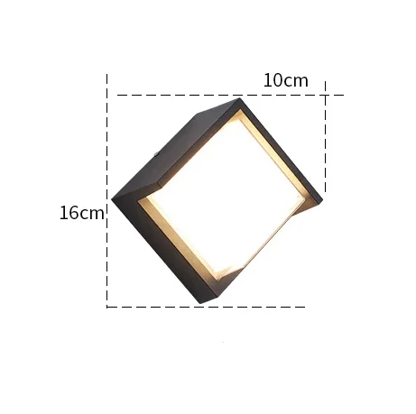 CATA CT-7074 15W 3200K Dominik Dekoratif Aplik 1200 Lümen IP44 - 3