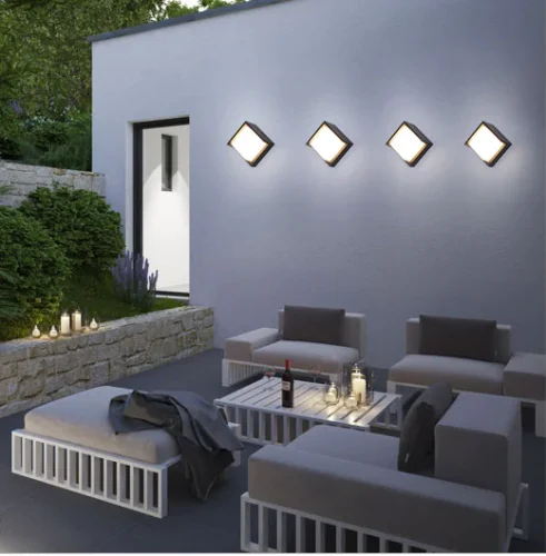 CATA CT-7074 15W 3200K Dominik Dekoratif Aplik 1200 Lümen IP44 - 4