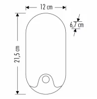 CATA CT-7093 20W 4000K Palermo Sensörlü Led Aplik 1300 Lümen IP44 - 3