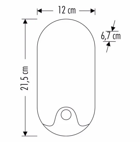 CATA CT-7093 20W 4000K Palermo Sensörlü Led Aplik 1300 Lümen IP44 - 3