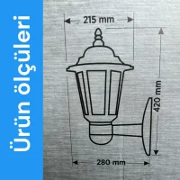 CATA CT-7110 Parma Bahçe Armatürü IP44 - 3