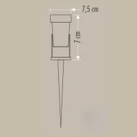 Cata CT-7300 5W Yeşil Işık Bahçe Armatürü - 3