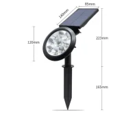 Cata CT-7320 18W Amber Solar Bahçe Armatürü - 3