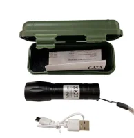 CATA CT-8024 Şarj Edilebilir 3 Fonksiyonlu Kandıra El Feneri 4-6 Saat Çalışma Süresi IP44 - 1