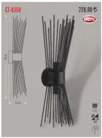 CATA CT-8350 Dekoratif Duvar Armatür - CATA (1)