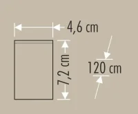 Cata CT-9081 60W 3200K 120CM Linear Armatür - 2