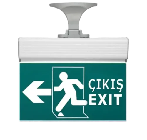 Cata CT-9165 3W Ledli 3 Saat Akülü Exıt Çıkış Armatürü - 1